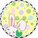 Easter Door Hanger Dco-01304-Dh 18 Round Wood