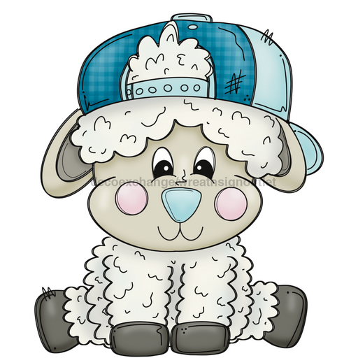 Easter Door Hanger Lamb Sign wood sign DECOE-W-904790-DH 22’’ Door Hanger 22’’ Door Hanger