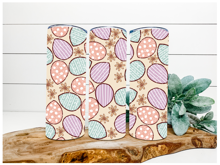 Easter Egg Hunt 20 oz Skinny Tumbler DECOETUMBLER-038 - DecoExchange