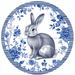 Easter Rabbit Sign, DCO-13333, Sign For Wreath, 10" Metal Sign