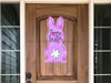 Easter Sign Rabbit Sign Wood Decoe-W-210 22 Door Hanger
