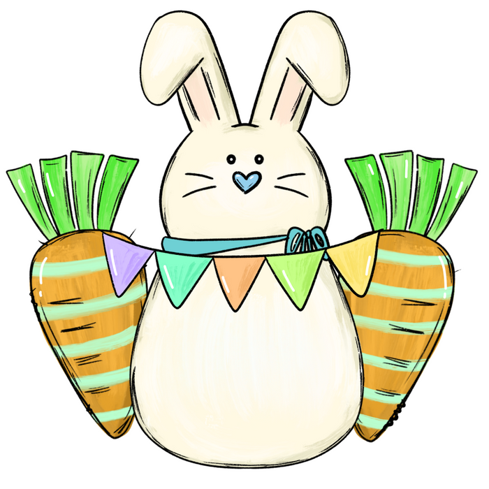 Easter Sign Wood Sign Door Hanger Decoe-W-462 22