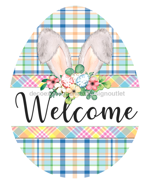 Easter Sign Wood Sign Door Hanger Decoe-W-466 22