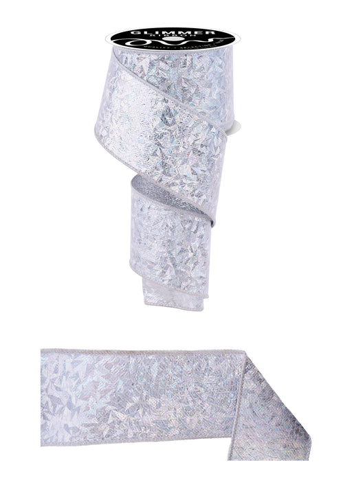 2.5"X10Yd Scale Fused Laser Silver NR610626 - DecoExchange®