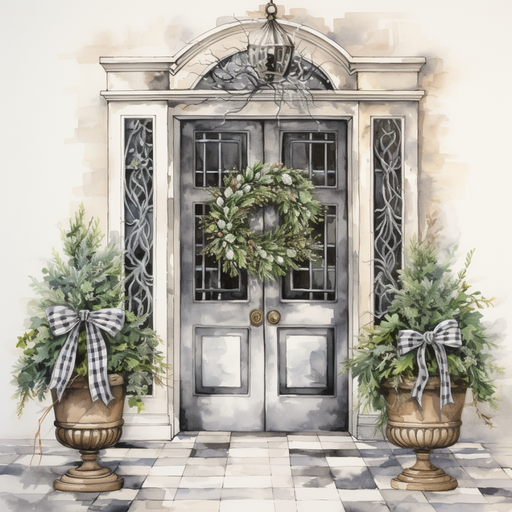 Everyday Sign Floral Oaw-0066 For Wreath 10X10 Metal