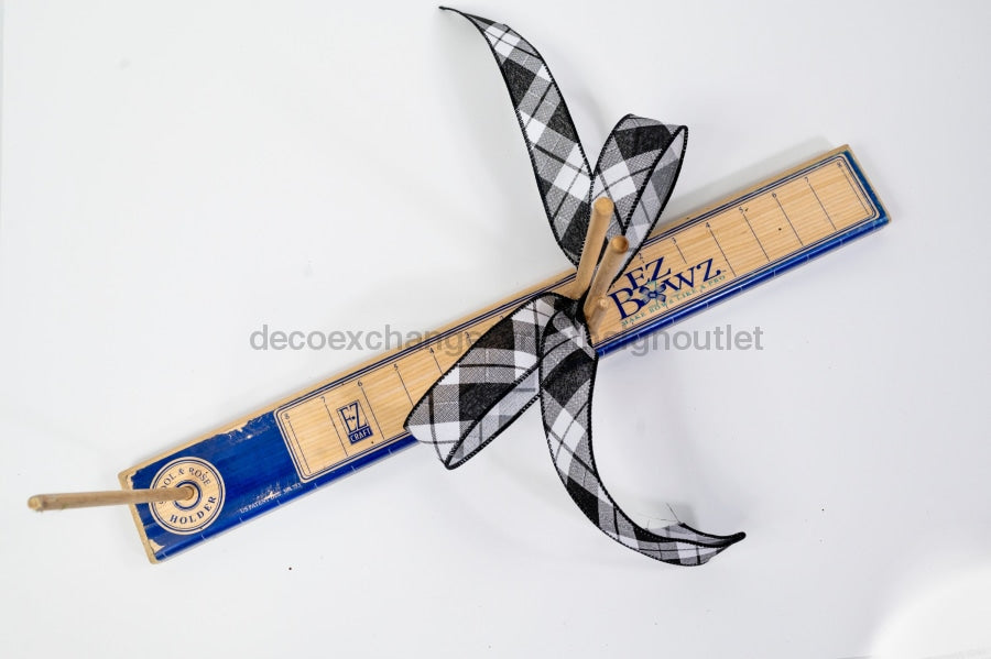 Bow Maker for Ribbon, Holiday Wreaths,Wooden Wreath Bow Maker Tool