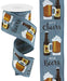 2.5"X10YD Cheers with Beers Faded Denim/Wht/Gld/Brn RGC12578K