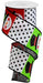 2.5"X10YD Snowman Face PATTERN/ROYAL Wht/Red/Blk/Org/Lime Grn RGB1290F5