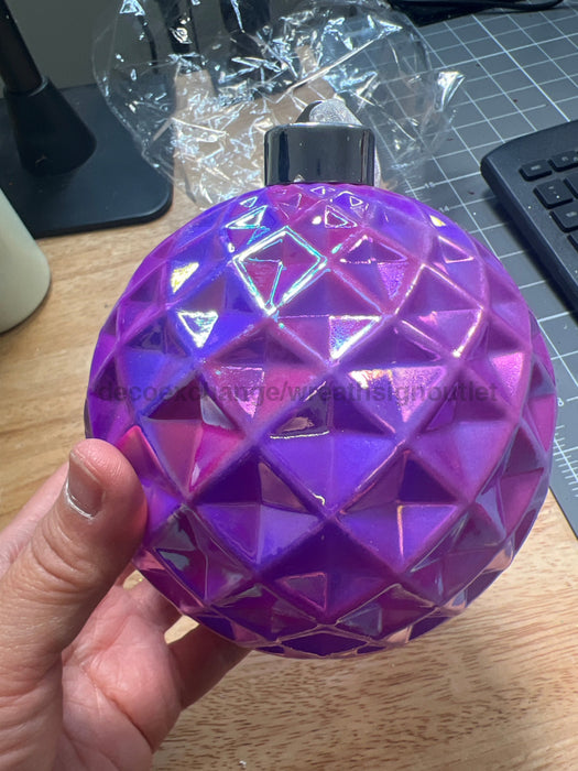 Faceted Orn 4.7’’ Pur 25653 Attachment