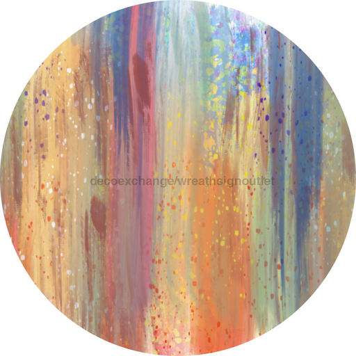 Fall Flower Center, DECOE-FC-0032, 6" metal Flower Center - DecoExchange®