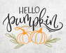 Fall Sign Pumpkin Decoe-4518 For Wreath 8X10 Metal 10