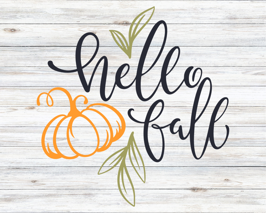 Fall Sign Pumpkin Decoe-4526 For Wreath 8X10 Metal 10
