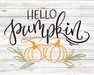 Fall Sign Pumpkin Decoe-4527 For Wreath 8X10 Metal 10