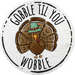 Fall Sign Thanksgiving Decoe-4531 Wreath 12 Metal Round