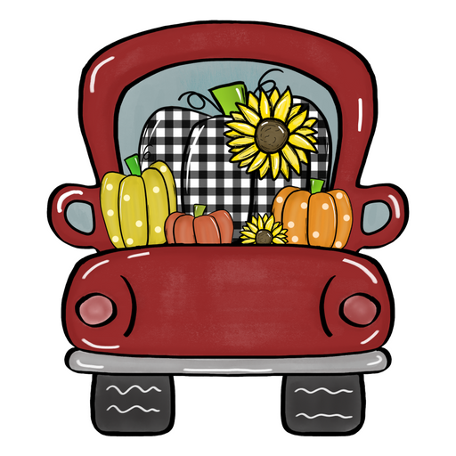 Fall Sign, Fall Truck Sign, wood sign, DECOE-W-043 - DecoExchange®