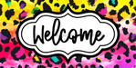 Fall Sign Welcome Decoe-4511 For Wreath 6X12 Metal 10