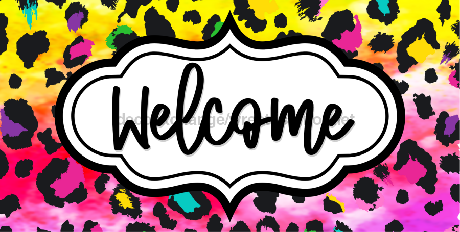 Fall Sign Welcome Decoe-4511 For Wreath 6X12 Metal 10