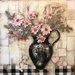 Floral Sign Vintage Oaw-0026 For Wreath 10X10 Metal