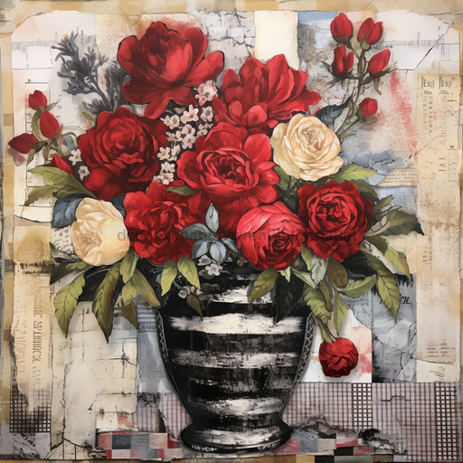 Floral Sign Vintage Oaw-0028 For Wreath 10X10 Metal