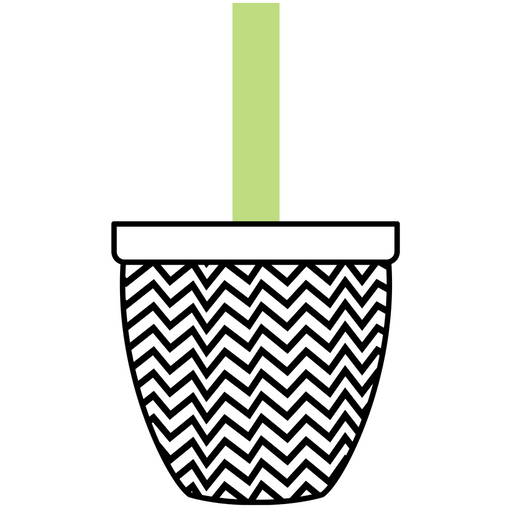 Flower Wreath Attachment, Flower Pot wood sign, DECOE-W-90020, 19" Door Hanger - DecoExchange®