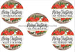 Funny Christmas Door Hanger Bundle - Set Of 5 Wreath Kit