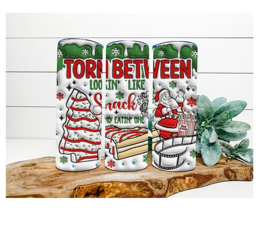 Funny Christmas Tumbler 20 Oz Skinny Decoetumbler-352