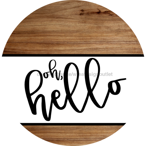 Funny Door Sign, DCO-102799-DH, Sign For Wreath, 18" Door Hanger