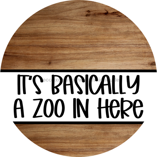 Funny Door Sign, DCO-102819-DH, Sign For Wreath, 18" Door Hanger