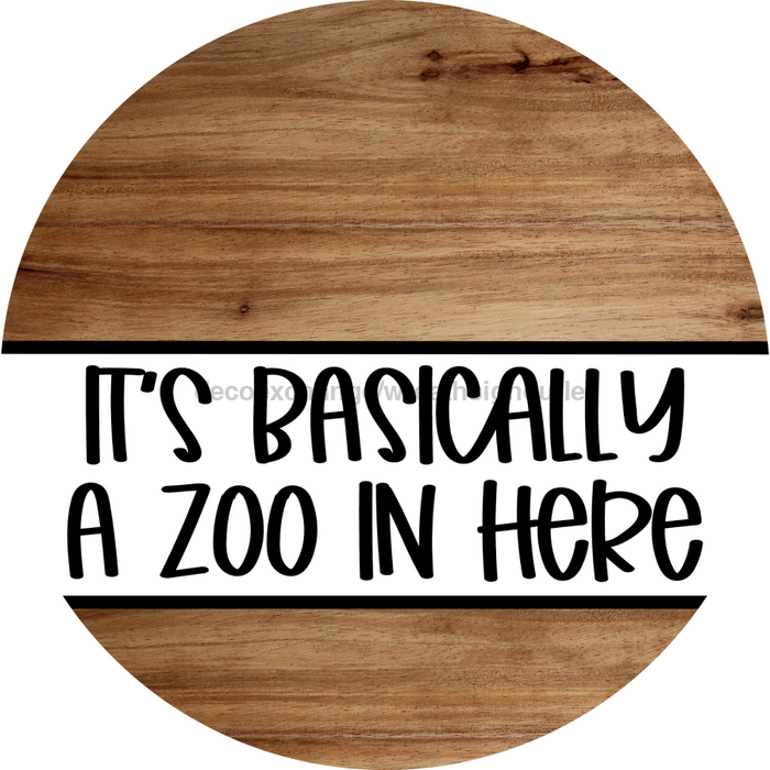 Funny Door Sign, DCO-102819-DH, Sign For Wreath, 18" Door Hanger