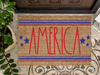 Funny Doormat, Coir Doormat, Welcome Mat, Housewarming Gift, America Welcome Doormat, Stars Front Door Doormat, Welcome Doormat, New Homeowner Gift DECOE-CM-103 - DecoExchange®