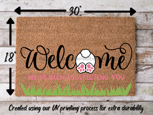 Funny Doormat, Coir Doormat, Welcome Mat, Housewarming Gift, Bunny Doormat, Front Door Doormat, Easter Doormat, New Homeowner Gift DECOE-CM-113 - DecoExchange®