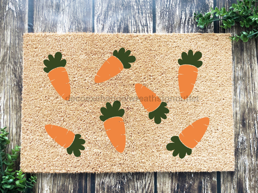 Funny Doormat, Coir Doormat, Welcome Mat, Housewarming Gift, Carrot Doormat, Front Door Doormat, Easter Doormat, New Homeowner Gift DECOE-CM-112 - DecoExchange®
