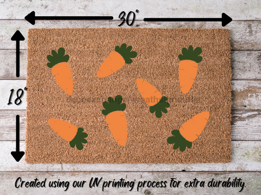 Funny Doormat, Coir Doormat, Welcome Mat, Housewarming Gift, Carrot Doormat, Front Door Doormat, Easter Doormat, New Homeowner Gift DECOE-CM-112 - DecoExchange®