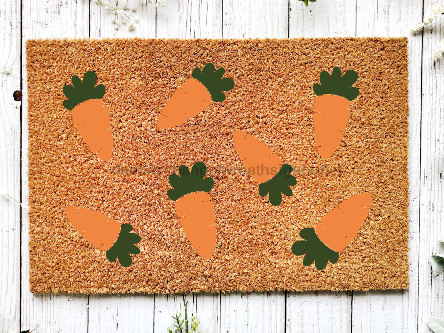 Funny Doormat, Coir Doormat, Welcome Mat, Housewarming Gift, Carrot Doormat, Front Door Doormat, Easter Doormat, New Homeowner Gift DECOE-CM-112 - DecoExchange®