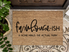 Funny Doormat, Coir Doormat, Welcome Mat, Housewarming Gift, Farmhouse-ish Doormat, Front Door Doormat, A Home Minus the Actual Farm Doormat, New Homeowner Gift DECOE-CM-115 - DecoExchange®