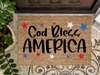Funny Doormat, Coir Doormat, Welcome Mat, Housewarming Gift,  God Bless America Doormat, Front Door Doormat, July 4th Doormat, New Homeowner Gift DECOE-CM-119 - DecoExchange®