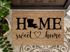 Funny Doormat, Coir Doormat, Welcome Mat, Housewarming Gift, Home Sweet Home Welcome Doormat, Louisiana Front Door Doormat, Welcome Doormat, New Homeowner Gift DECOE-CM-095 - DecoExchange®