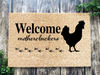 Funny Doormat, Coir Doormat, Welcome Mat, Housewarming Gift, Welcome Mothercluckers Doormat, Chicken Front Door Doormat, Welcome Doormat, New Homeowner Gift DECOE-CM-081 - DecoExchange®