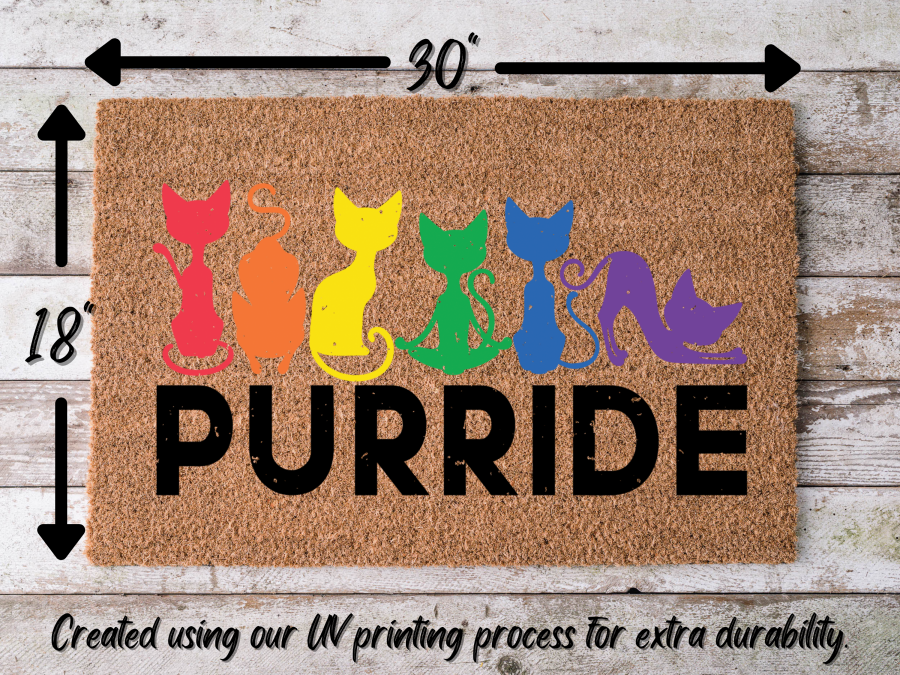 Funny Doormat, Coir Doormat, Welcome Mat, Housewarming Gift, Pride Doormat, Purride Front Door Doormat, Welcome Doormat, New Homeowner Gift DECOE-CM-080 - DecoExchange®