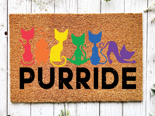 Funny Doormat, Coir Doormat, Welcome Mat, Housewarming Gift, Pride Doormat, Purride Front Door Doormat, Welcome Doormat, New Homeowner Gift DECOE-CM-080 - DecoExchange®