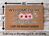 Funny Doormat, Coir Doormat, Welcome Mat, Housewarming Gift, Welcome to the Shit Show Doormat, Front Door Doormat, I Hope You Brought Whiskey Doormat, New Homeowner Gift DECOE-CM-129 - DecoExchange®