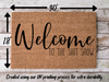 Funny Doormat, Coir Doormat, Welcome Mat, Housewarming Gift,  Welcome to the Shit Show Doormat, Front Door Doormat, Doormat, New Homeowner Gift DECOE-CM-142 - DecoExchange®