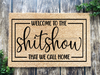 Funny Doormat, Coir Doormat, Welcome Mat, Housewarming Gift,  Welcome to the Shitshow We Call Home Doormat, Front Door Doormat,  Doormat, New Homeowner Gift DECOE-CM-133 - DecoExchange®