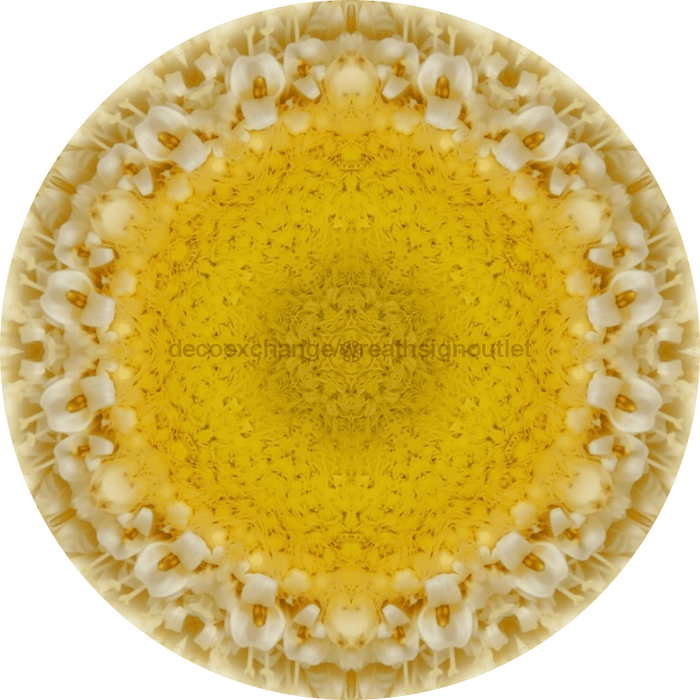 Geometric Flower Center Sunflower Decoe-Fc-0010 6 metal