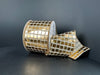 Gold Discoball Sequins 2.5’’X10Y 41533-40-15 Ribbon