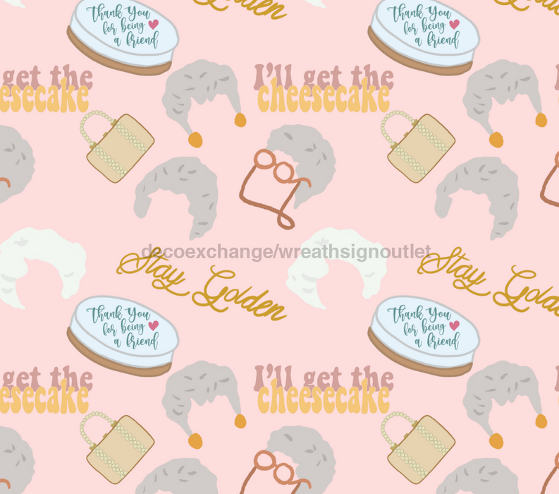 Golden Girls Tumbler,  I'll Get the Cheesecake Tumbler 20 oz Skinny Tumbler DECOETUMBLER-246 - DecoExchange®