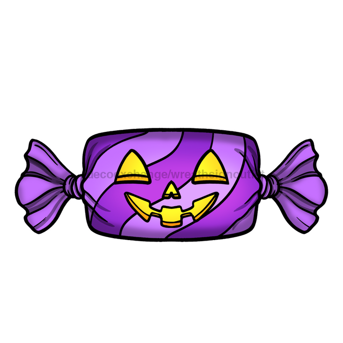 Halloween Candy, wood sign, DECOE-W-904801-DH, 22" Door Hanger