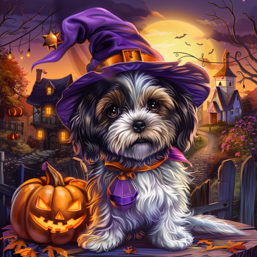 Halloween Dog Wall Art, MB-00040, Sign For Wreath, 10x10" Metal Sign