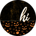 Halloween Door Hanger Dco-01568-Dh 18’ Round Wood