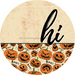 Halloween Door Hanger Dco-01626-Dh 18’ Round Wood